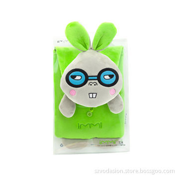 Best quality lovely cartoon plush protector case for iPad mini